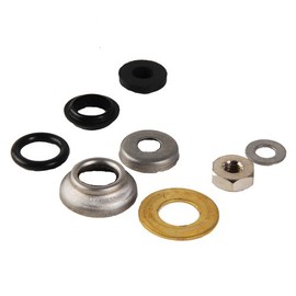 8 Piece Avalon Chicago Faucet Stem Washer Repair Kit with Stainless Steel and Rubber Parts