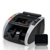 TIHOO Money Counter with UV, MG, IR Counterfeit Detection, Portable