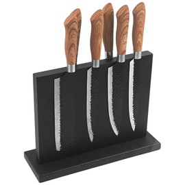 Uniharpa Magnetic Knife Holder Knife Block Home and Kitchen Knife Display 12X10inch Knife Block Without Knives Double-sided Magnetic Knife Holder