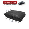 KBH Center Console Cover for Toyota Tundra 2014-2021, Vinyl Leather