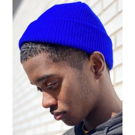 ValiCali Mini Fisherman Beanie (Black), One Size