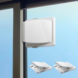 Window and Door Safety Lock Device - Anti-Opening Guard for Balconies, Sashes, Screens, Sliding Doors Safe] Gray 3ea
