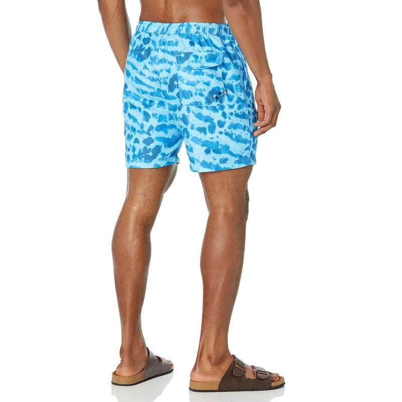 NEFF Pantalones Cortos Diarios para Hombre para natación, Blue Slauson,
