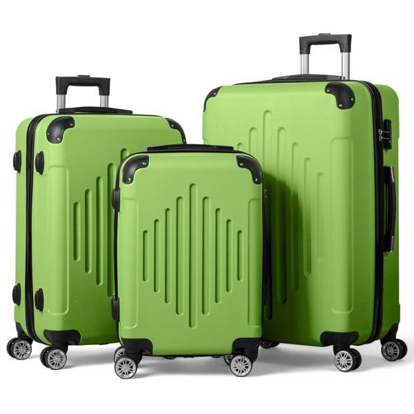 Udorich 3-in-1 Trolley Case in Matcha Green, Stylish & for