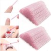 YSAFAI 100 PCS Disposable Nail Stick Cuticle Pusher bulk, Nail