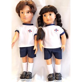 3 Lions football kit with shoes and ball to fit 18" dolls like Our Generation and Designafriend