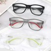 DXYXYO 3 Pack Sport Square Reading Glasses for Women Men,