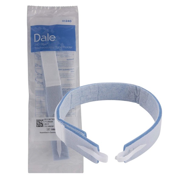 PT# -240 PT# # 240- Tube Holder Tracheostomy Dale Blue Adult One Size Fits Most 10/Bx by, Dale Medical Products Inc by Beststores