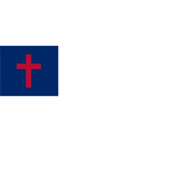 Christian Flag Bumper Sticker