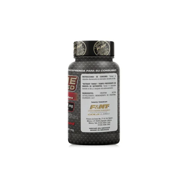 Creatina Pura Capsulas 500 Mg 100 Caps Fnt Gca