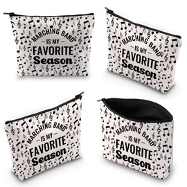 Marching Band Makeup Bag Marching Band Director Gift Teacher Student Graduation Gift Band Mom Zipper Pouch (Marching Band 3uk)