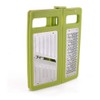 4 Sides Grater Stainless Steel Foldable Shredder Cheese Vegetable Flat