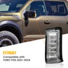LED Turn Signal Light for Ford F150 2021–2024, Left Side