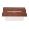 Tissue Box Large Capacity Recessed Mount Toilet Paper Dispenser for
