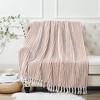Home Soft Things Chain Tweed Throw Blanket for Couch and