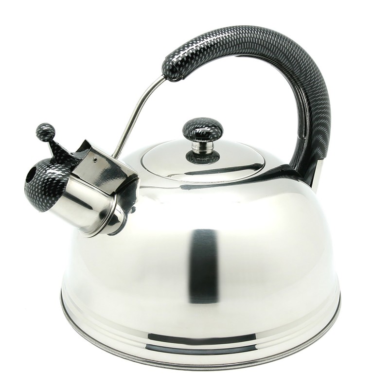Creative Home Cobra 2.7 Qt Stainless Steel Whistling Teakettle
