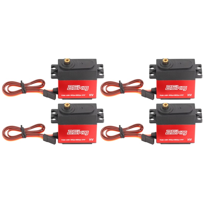 25KG Servo with 25T Metal Servo Arm High Performance Good