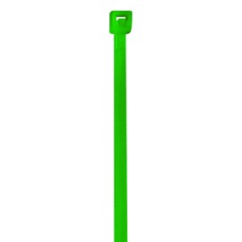 Partners Brand PCT422A Colored Cable Ties, 18#, 4", Green (Pack of 1000)
