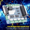 MACH3 Interface 5 Axis CNC Stepper Motor Driver Controller Breakout