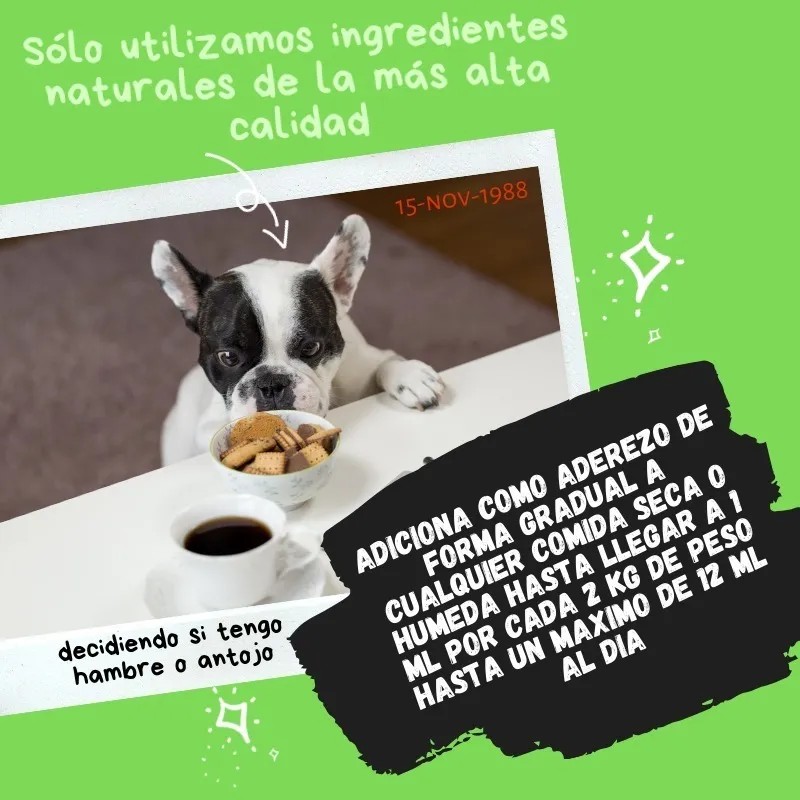 Omegas Aceite De Salmon Para Perros Omegas+espirulina 500 ml