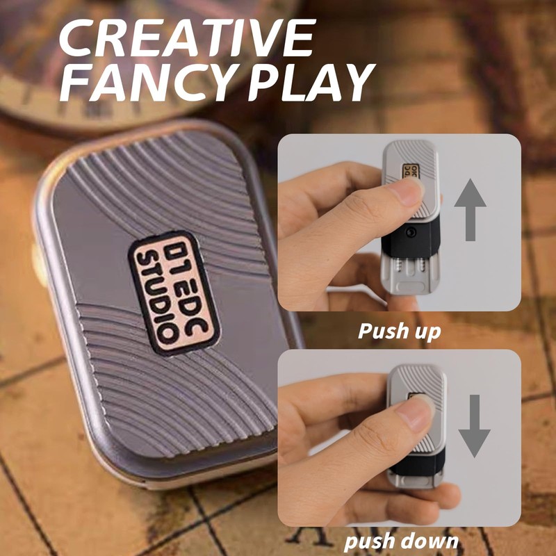 Fidget Slider - 3-Layer Fidget Slider Toys for Adults, Mechanical