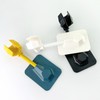 Angle adjustable shower stand holder blue yellow 3ea