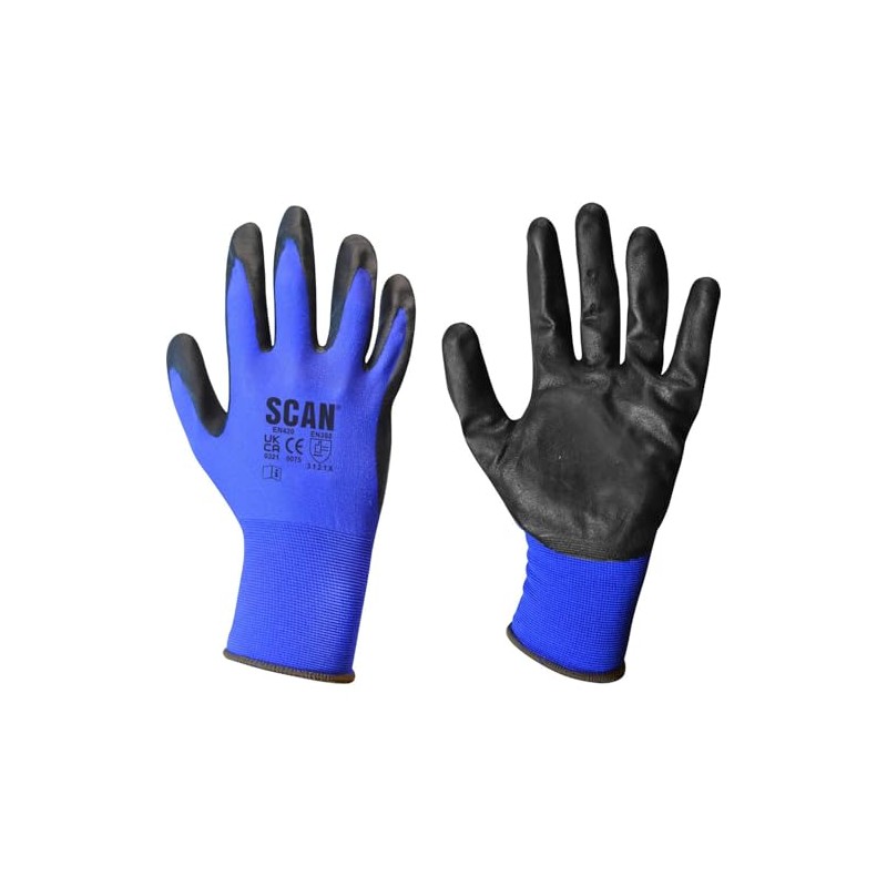 Scan SCAGLODEXTXX Max Dexterity Nitrile Gloves - Size 11 (XXL)