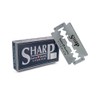 Sharp Titanium Double Edge Razor Blades for Men, Pack of