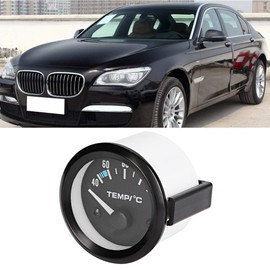 Indicador de la Temperatura del Agua, Herramienta Universal del Instrumento del Metro de la Temperatura del Agua del Camión LED del Coche de 2inch 52mm
