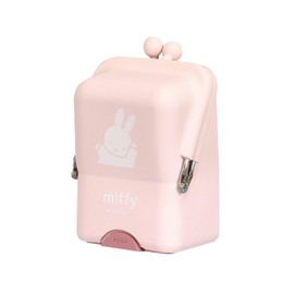 Kutsuwa MF845B Miffy Pouch, Air Pita Pouch, Baby Pink