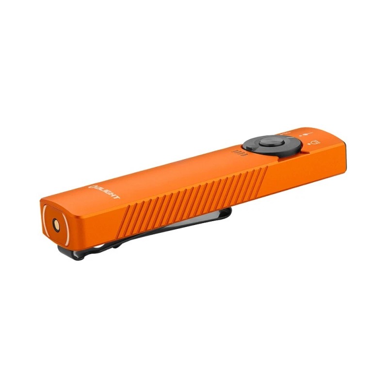 Olight Arkfeld Pro Orange CW Amercian Flag, LED Light/UV/Green Beam,