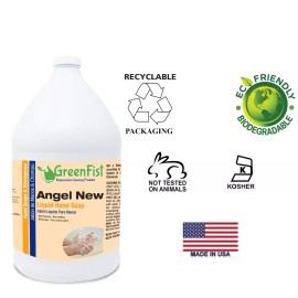 GreenFist Liquid Hand Soap Angel New Hand Wash Refill (1 Gallon)