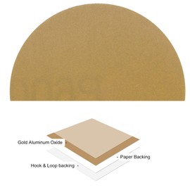 Kozelo 30pcs No Hole Sanding Discs- [ 2 Inch 600 Grit ] Round Hook and Loop Grip Sanding Pads Sheet for Wood Metal Polishing Use| Aluminum Oxide & Zirconium Oxide Sandpaper