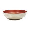 Tupperware Allegra 800 ml Stainless Steel Red Bowl Serving Bowl