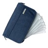 Solation Passport Case, Household Management Case, Clear File, 6 Refills