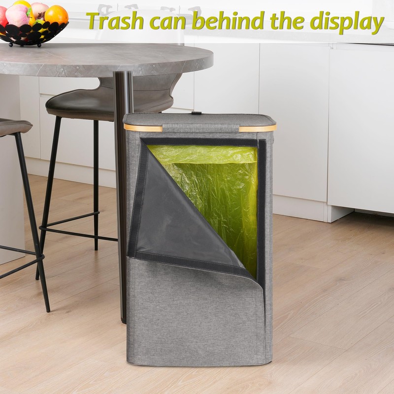 efluky Recycling Bin Holder 100L, 26 Gallon Trash Can with