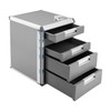 LIECARYAM 5 Office Lateral File Cabinets - Metal Lateral File