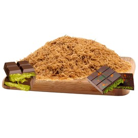 Kataifi Shredded Fillo Phyllo Dough, Baked Kataifi Pastry, Ingredient of Dubai Chocolate Pistachio Bars, Knafeh, kadayif for Pastries, Milky Desserts (5.3 Oz)
