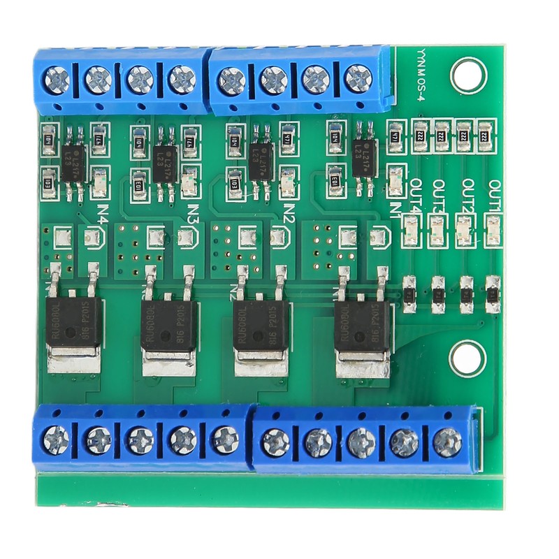 MOS Driver Module 4 Way Field Effect PLC Amplifier Board