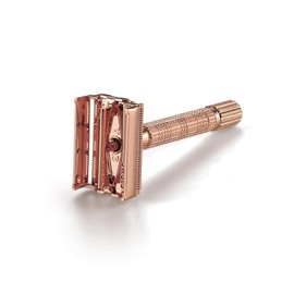 VIKINGS BLADE Safety Razor for Women + 5 Swedish Steel Blades. Quick Release Head, Double Edge. Smooth, Reusable, Recyclable (Model: Eva)