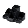 Avery 1137BLK Basics 7 Compartment Desk Tidy, 164 x 85
