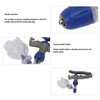 Livestock Syringe 0.1 to 2ml Continuous Syringe Adjustable Stainless Steel