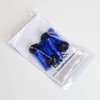 Circuit Performance Blue Rubber Valve Stems TR413 30mm (Set of