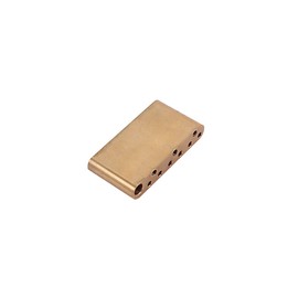 Alnicov 74mm Brass Copper Guitar Tremolo Bridge System，for Strat Stratocaster Guitar Bridge