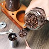 Venuekkuri Glass Coffee Grounds Container with Shelf, 2 × 45