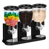 Umigy 1 Pack Triple Indispensable Dry Food Dispenser 67oz Each