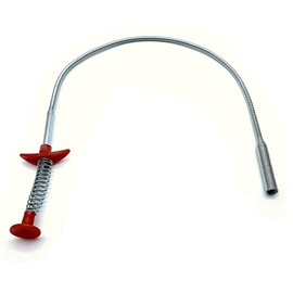 DOJA Barcelona | Flexible Gripper | 610x9mm | Professional Pipe Unblocker | Plunger Hook | Wire Object Reacher | Extendable Clip to Grab with Spring Bathroom WC