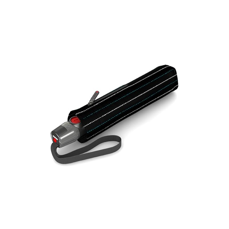 Knirps T.200 Medium Duomatic Baker Street Aqua, Baker Street Aqua