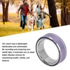 Smart Ring Waterproof Lightweight Ti Alloy Stainless Steel Skin Friendly