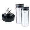 Blender cups Compatible with Ninja BL770 BL780 BL660,2 Pack 16oz